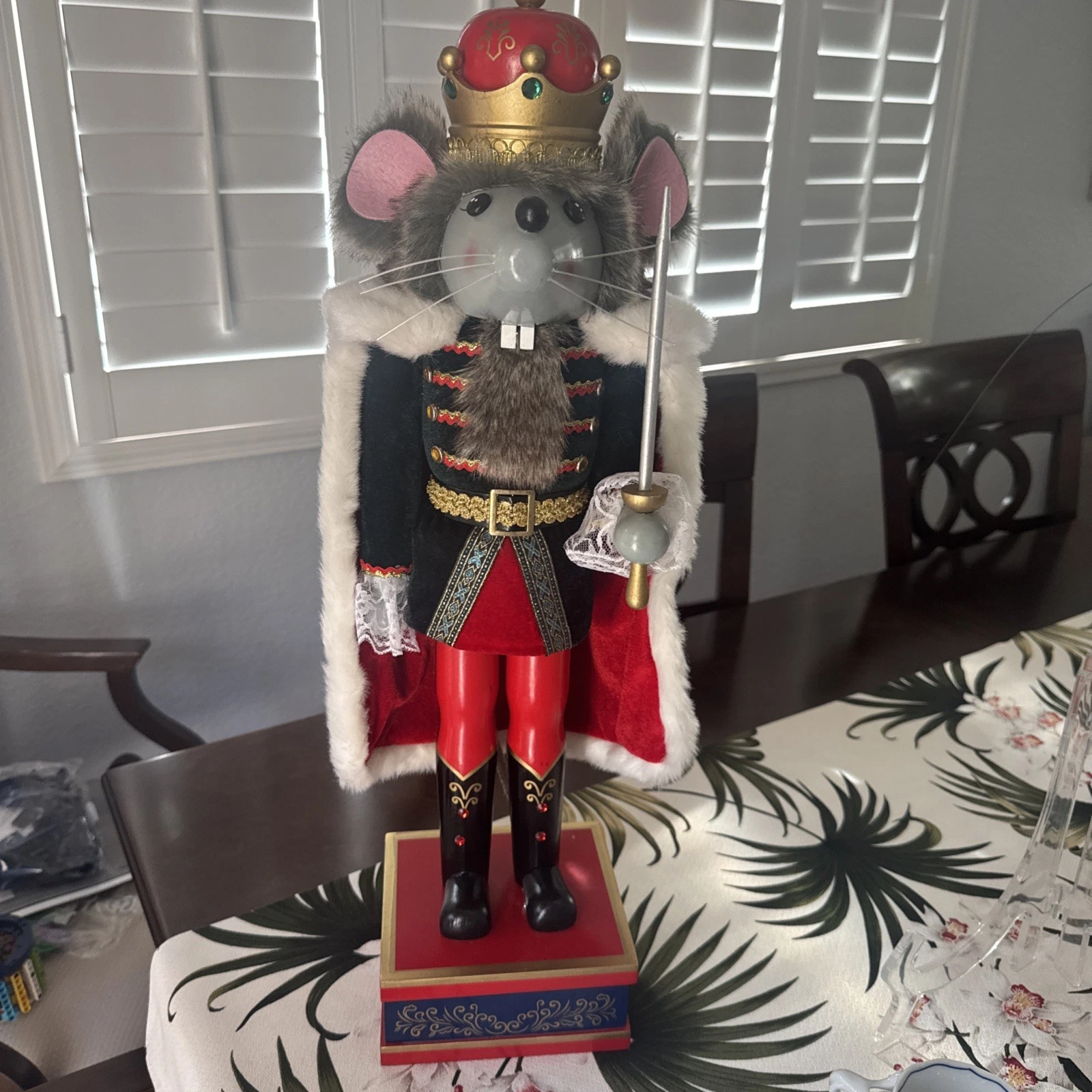 Nutcracker Mouse King 24" Art Limited Edition Kirkland Large No Box