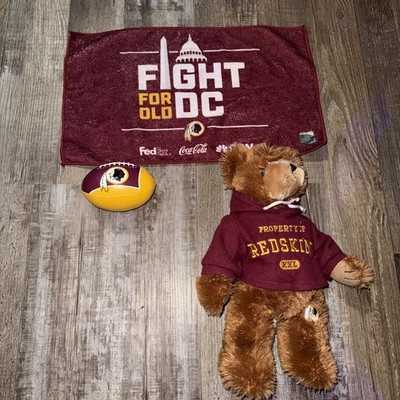 nfl good stuff  plush Property Of Redskins 2010 Rally Towel And Mini Football