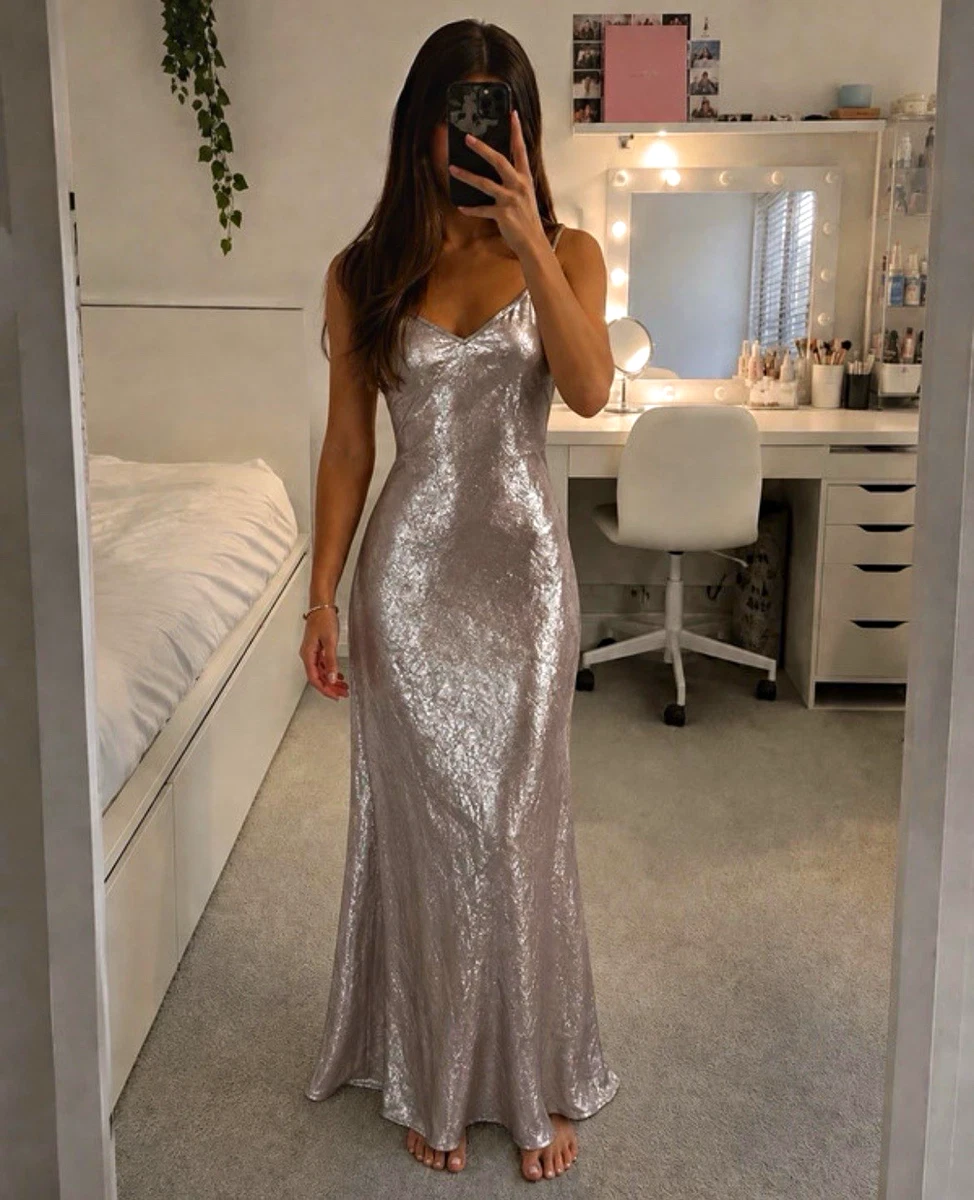 miss selfridge silver sequin dress Miss selfridge silver sequin