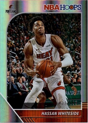 2019-20 Hoops Premium Box Set #196 Hassan Whiteside /199 - BSK