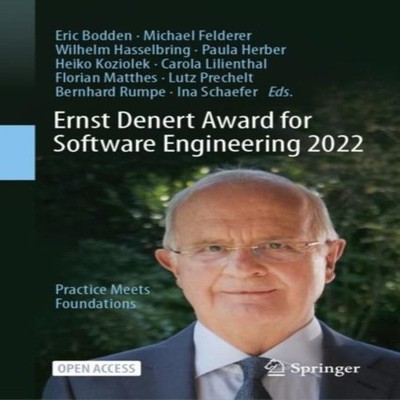 Ernst Denert Award for Software Engineering 2022 Practice Meets F