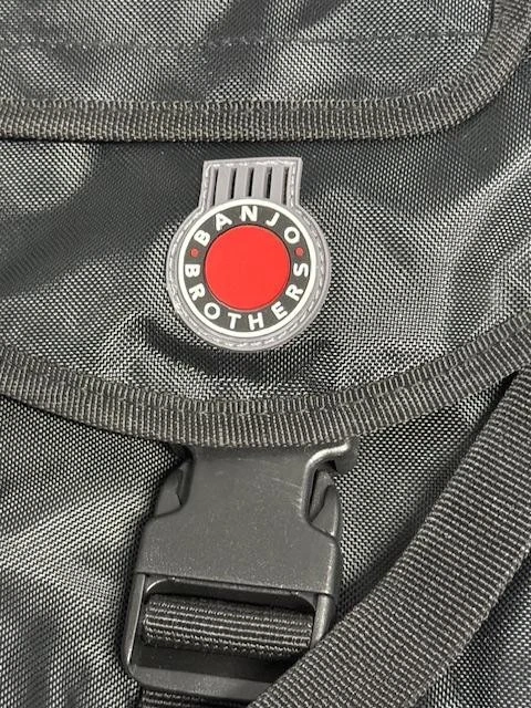 Mochila Banjo Brothers Alforja Convertible Bolsa Bicicleta Negra Reflectante Ciclismo Foto 2 de 3