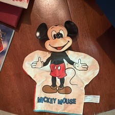 Vintage 60s-70s Walt Disney Mickey Mouse & Friends Hand Puppet MPN 0223-0436
