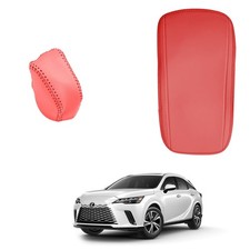 Dragon Art Leather Gear Shift Knob Cover for Lexus NX RX 2022-2023
