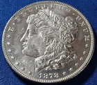 A High Grade 1878 7TF Rev 78 Morgan Silver Dollar