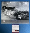 Richard Petty UPSIDE DOWN Signed PSA DNA Authentic B&W 8x10 Photo Autographed