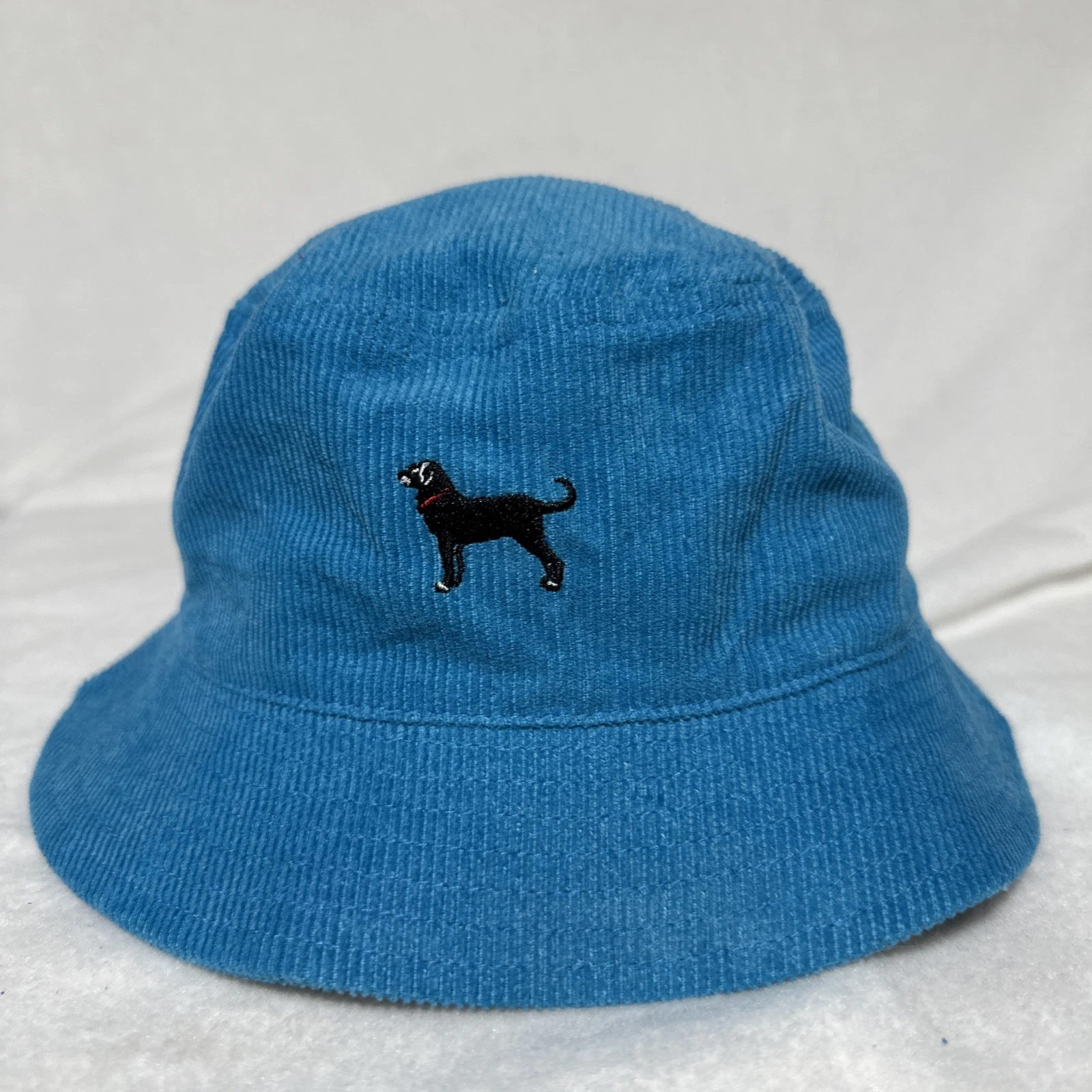 The Black Dog Adult Corduroy Bucket Hat Embroidered Sky Blue Cotton NWT
Opens in a new window or tab