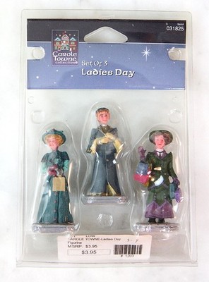 CAROLE TOWNE LEMAX LADIES DAY SCARCE - CHRISTMAS 2006 COLLECTION- #62345