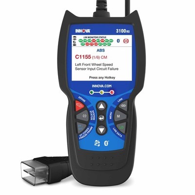 Innova 3100Rs Obd2 Scanner Bluetooth Vehicle Diagnostic Tool For Car Maintenance