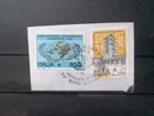 ITALY 1995 and 1996 STAMPS ON FRAGMENT ABBEY OF RARE, UN FOUNDATION
