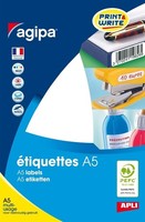 Agipa Universal-Etiketten 24 X 24 Mm Weiß 640 Etiketten