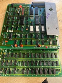 Stern Frogger Video Arcade PCB Computer Board URL
