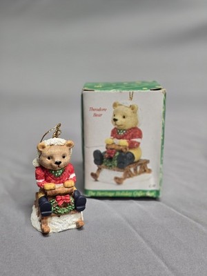 The Heritage Holiday Collection Christmas Ornaments Set of 3