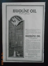 1919 Indian Refining CO NY Havoline Oil well AD Republic  Motor Truck Alma MI