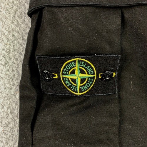 Stone Island Type RE-T Cargo Hose Herren 34 Schwarz Slim Tapered Stretch Utility - Bild 5 von 10