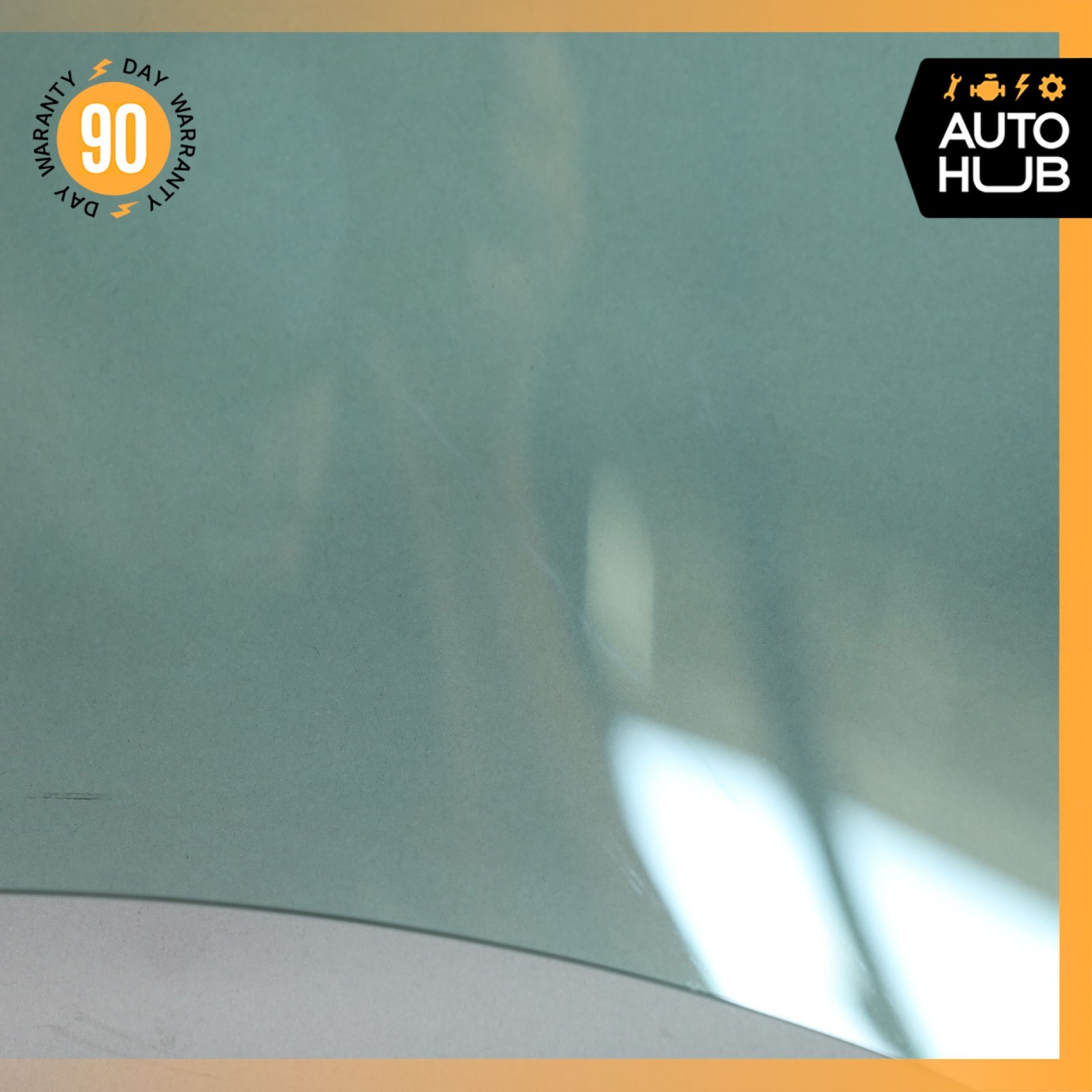 06-17 Aston Martin V8 V12 Vantage Coupe Front Left Side Door Window Glass OEM