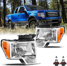 Headlight Assembly Compatible with 2009 2010 2011 2012 2013 2014 Ford F150 Headl