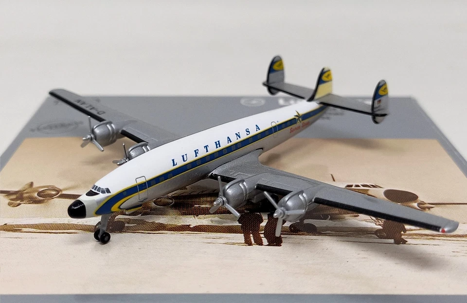 HERPA 1:500 / Lockheed L-1649A Super Star D-ALAN - Lufthansa / Cod. 513050 - Immagine 2 di 4