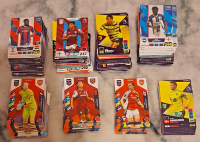 Ca. 340 x Panini Adrenalyn XL Premier League & WSL 2021/22/25 Karten