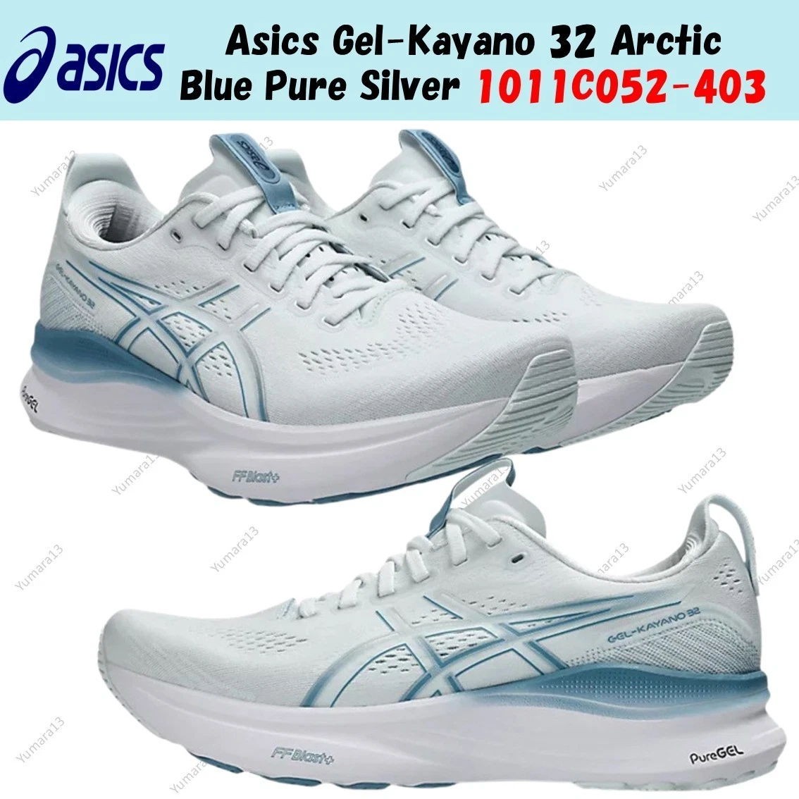 Asics Gel-Kayano 32 Arctic Blue Pure Silver 1011C052-403 