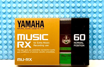 YAMAHA  MU-RX  MUSIC RX  60  1984   TYPE I  BLANK CASSETTE TAPE  (1)   (SEALED)