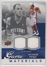 2009-10 Upper Deck Game Materials 252/550 Tayshaun Prince #GJ-TP 2w8