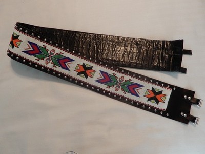 Native American Fully Beaded Ceremony Regalia Belt  display picture 1