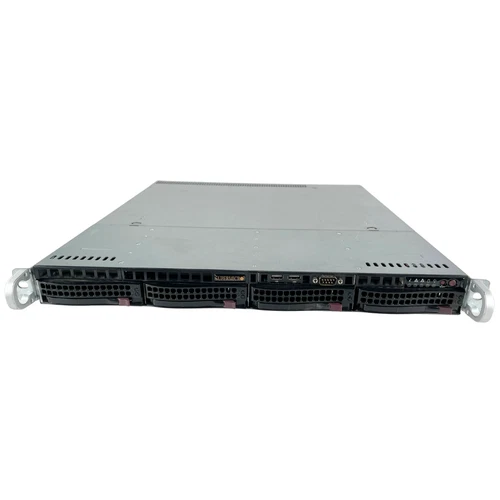 Supermicro Server Gehäuse CSE-813M 1U BPN-SAS815TQ 4x3,5 PWS-351-1H 80 Plus Gold