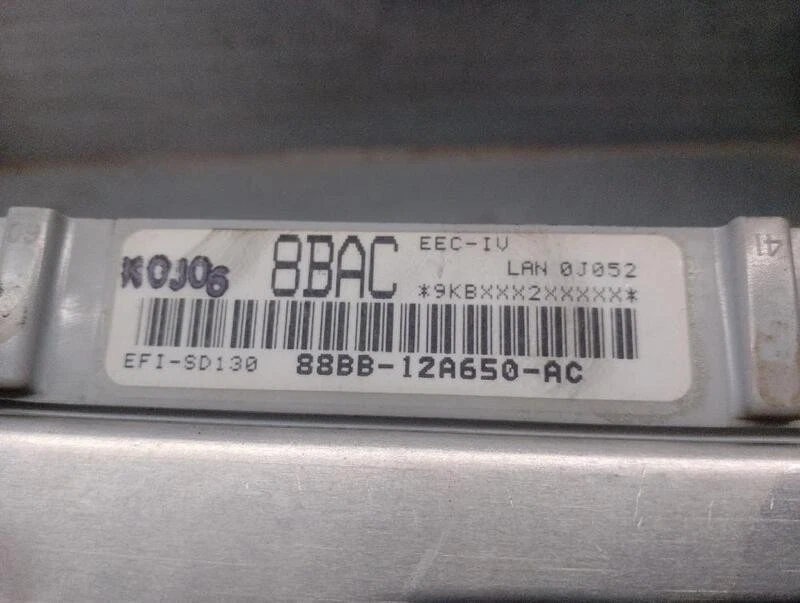 88BB12A650AC centralina motore per FORD SIERRA BERLINA 1987 5061434 - Immagine 4 di 4