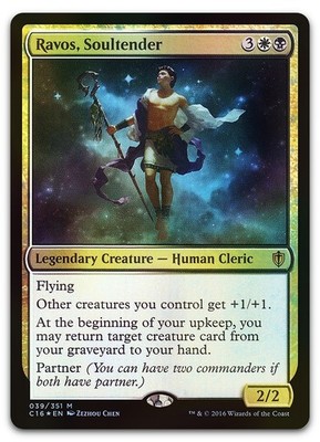 Ravos, Soultender #39 (Foil) (NM) Commander 2016 C16 Magic MTG