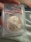 2001 American Silver Eagle 9-11-01 WTC Ground Zero Recovery PCGS MS69 Rare Grade