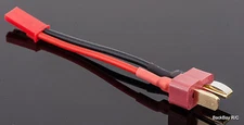 T-Plug (Deans Style) Male To JST Adapter with 5CM (2 inches) 20awg Wire