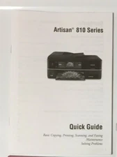 #087 EPSON ARTISAN 810, QUICK GUIDE