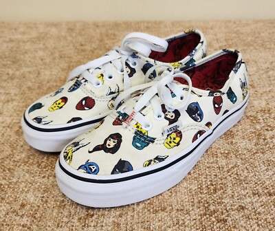 Size Women's Size Men's VANS x Marvel Character Head