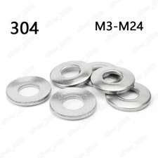304 Stainless Steel Spring Conical Thick Flat Washers DIN6796 M3 M4 M5 M6 M8 M24