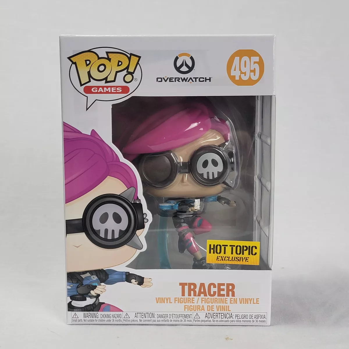 Boneco Funko Pop! Games Tracer 495 Overwatch Hot Topic Exclusive Colecione  Express