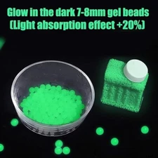 20,000 - 50,000, 7-8 Gel Balls, 7-8cm Crystal Beads, glow in the dark