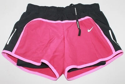 Nike Dri-Fit High Performance Running Shorts Women's Size XS BNWT Built-In Brief - image 1 of 4