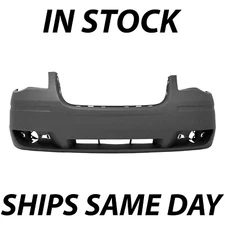 NEW Primered - Front Bumper for 2008-2010 Chrysler Town & Country W/out HL Wash