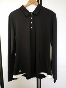 adidas button down collar golf shirt