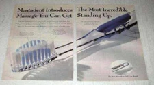 1996 Mentadent Oral Care Brush Ad - Most Incredible