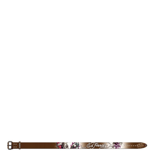 Cinturón de cuero Ed Hardy EH3204 Love Kills lentamente niños y niñas - Imagen 3 de 4