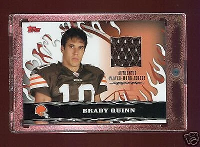 Football Sports Trading Card Singles Brady Quinn Rookie