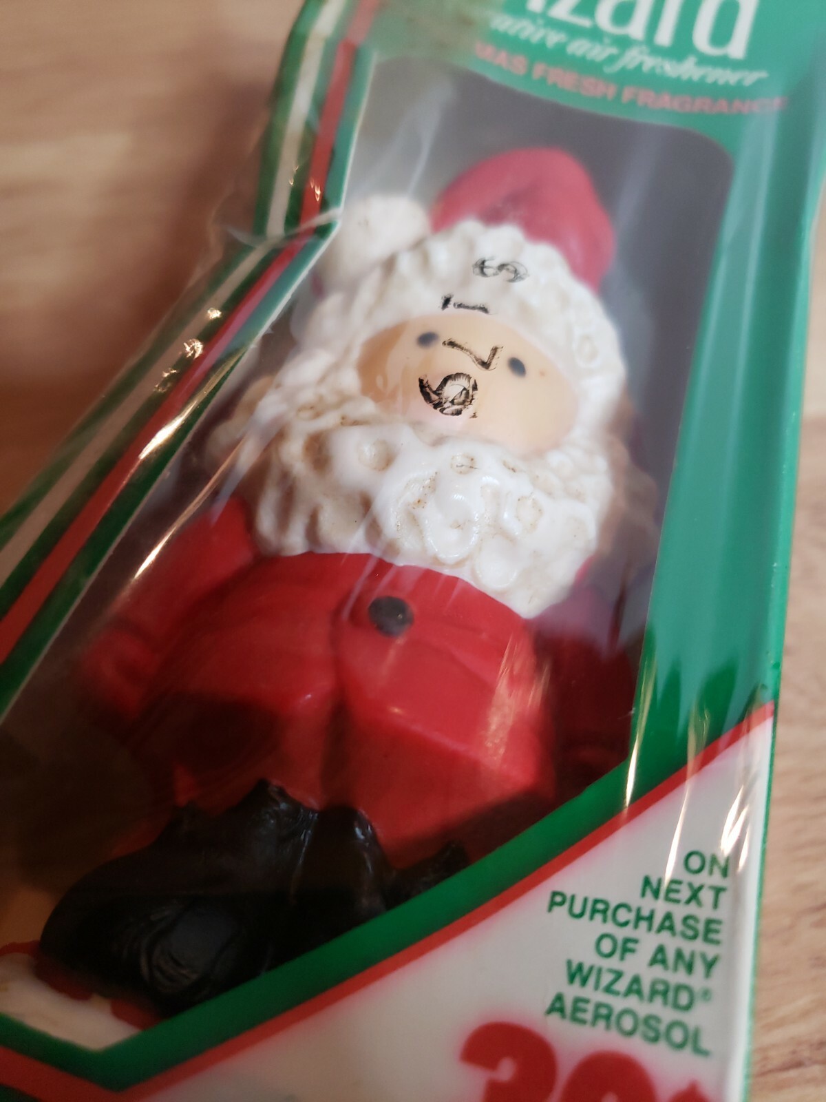 Vintage 1987 Wizard Santa Claus Decorative Air Freshener eBay
