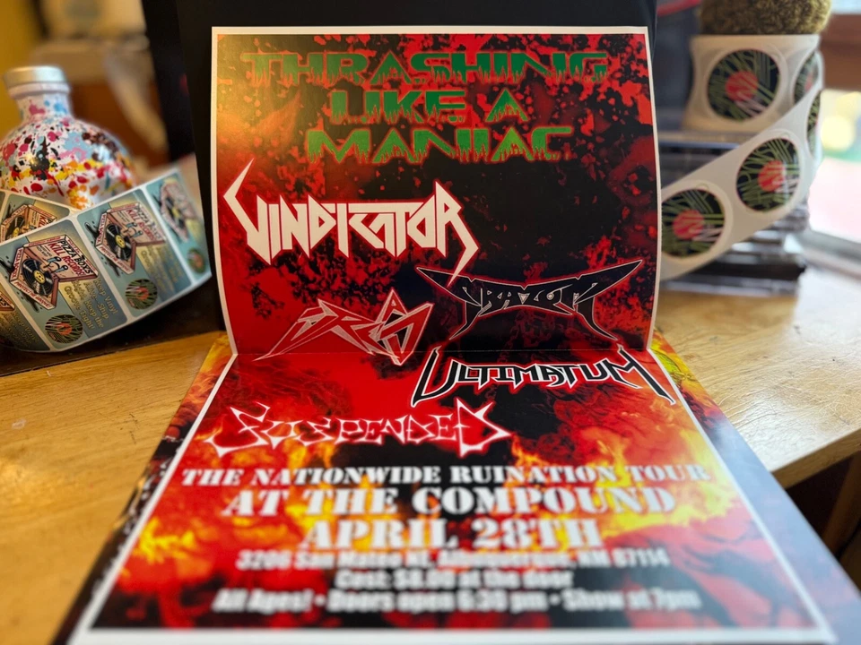 Ultimatum - Into The Pit  (Roxx Records, 2016, MINT) - Ltd/150 -Christian Thrash - Image 3 of 4