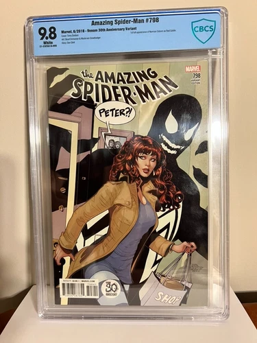 🕷️ Amazing Spider-Man #798 CBCS 9.8 – VENOM 30th Ann. Dodson Variant 🔥 not CGC