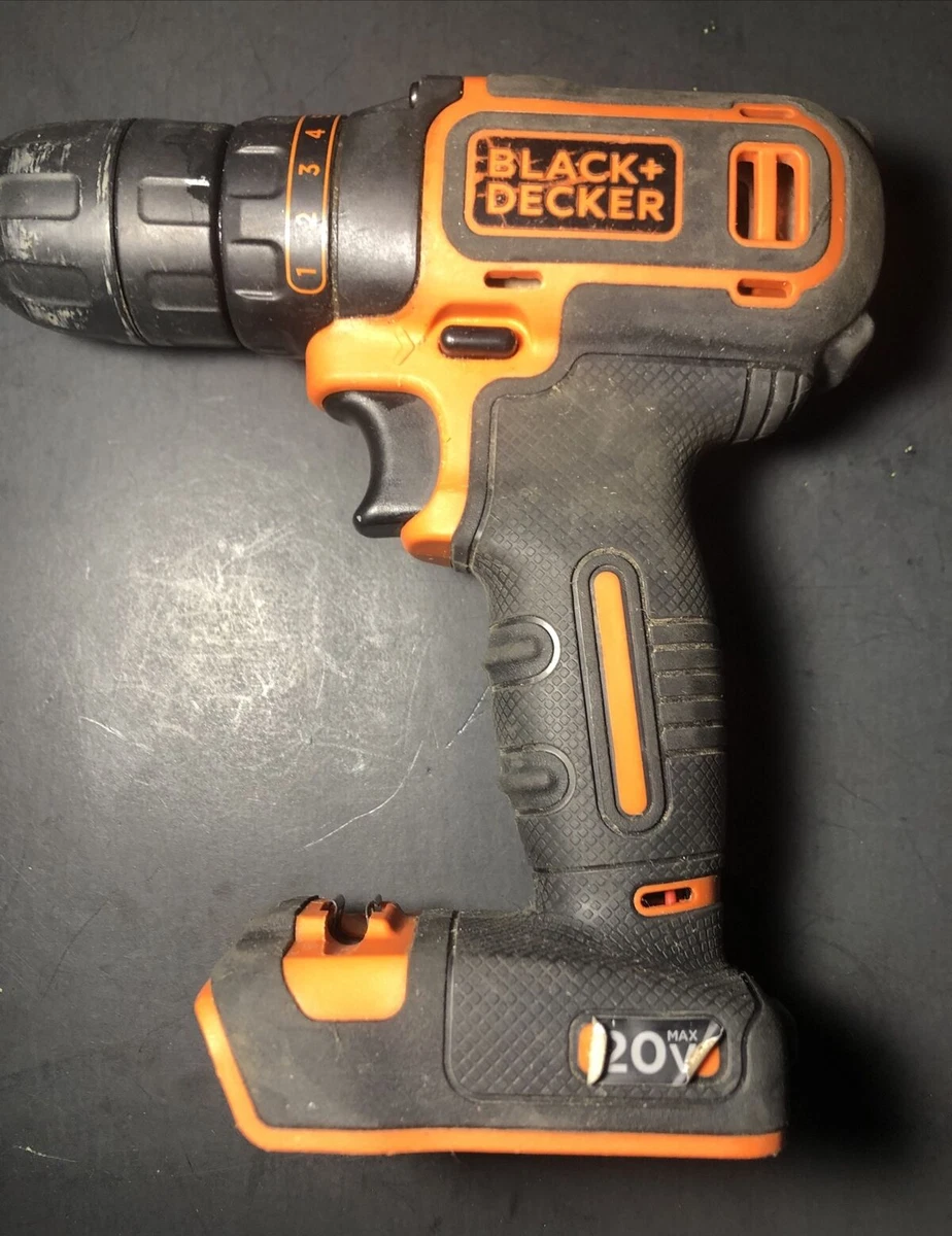 BLACK+DECKER 20V MAX Cordless Drill/Driver (BDCDD120C),Pack of 1