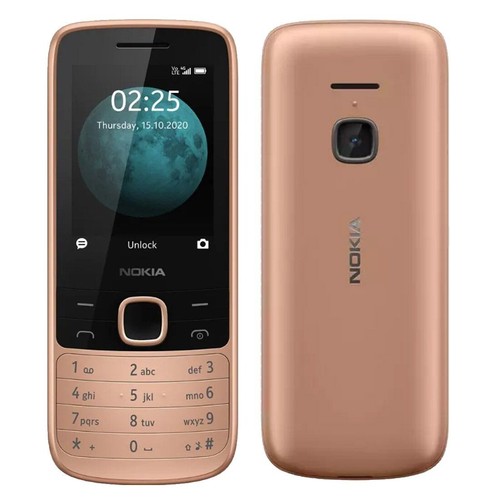 Nokia 225 4G-128 MB (Unlocked) NEW FM Radio Dual SIM Feature Mobile Phone