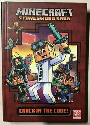 Crack in the Code! (Minecraft Stonesword Saga #1) Hardcover - NEW