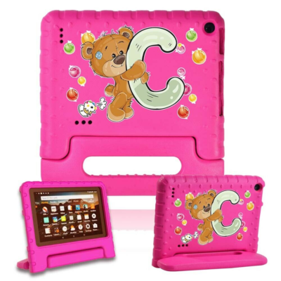 Custodia Amazon Fire 7 HD 12a Gen 2022 Per Bambini - EVA Antiurto Con Manico E Supporto